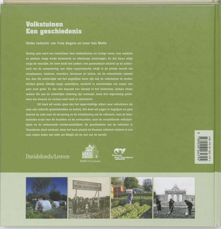 Achterkant van Volkstuinen