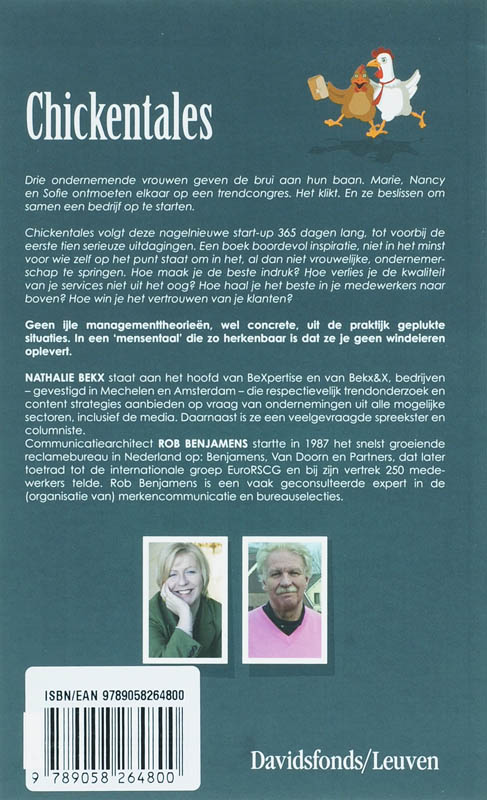 Achterkant van Chickentales