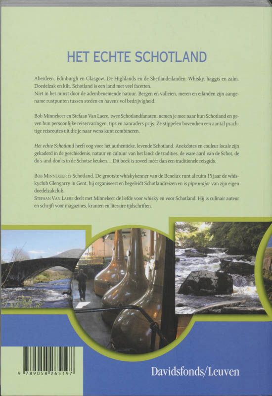 Achterkant van Het echte Schotland