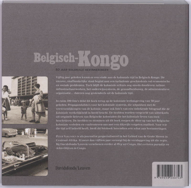 Achterkant van Belgisch Kongo