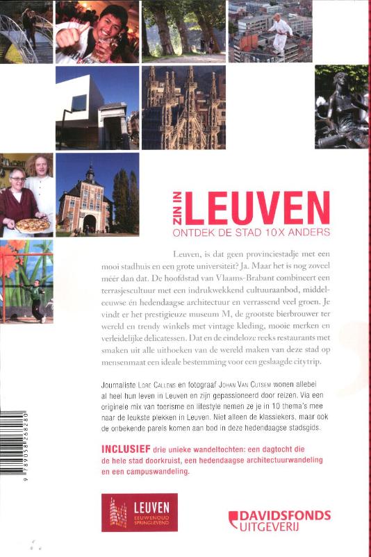 Achterkant van Zin in Leuven