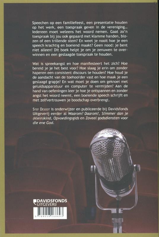 Achterkant van Speech speech speech