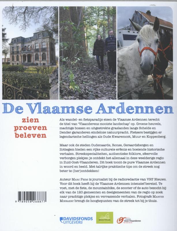 Achterkant van De Vlaamse Ardennen