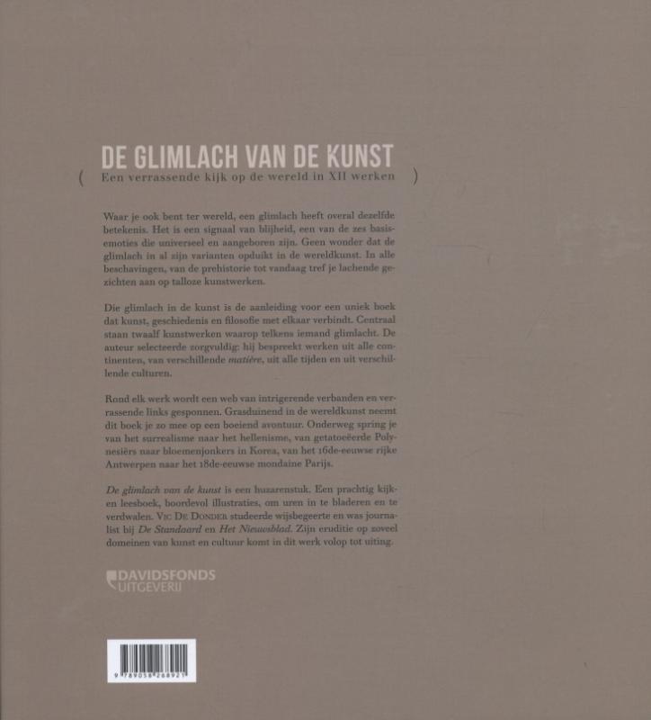 Achterkant van De glimlach van de kunst