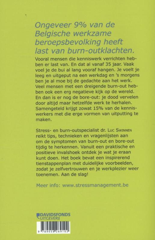 Achterkant van Burn-out
