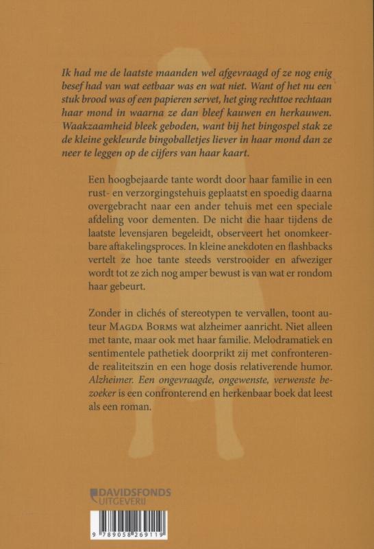 Achterkant van Alzheimer