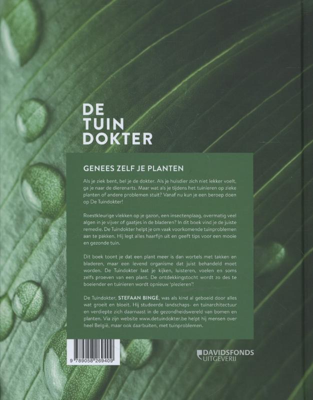 Achterkant van De tuindokter