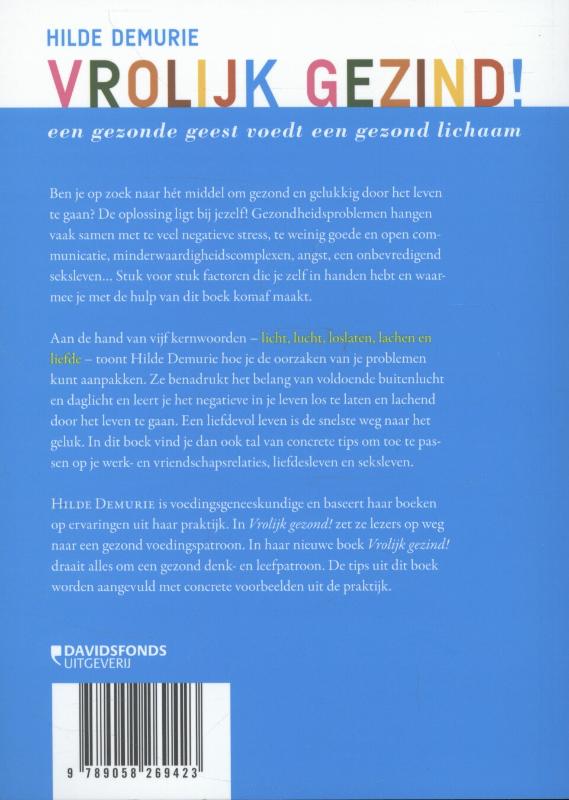 Achterkant van Vrolijk gezind