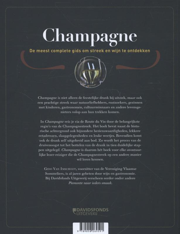 Achterkant van Champagne