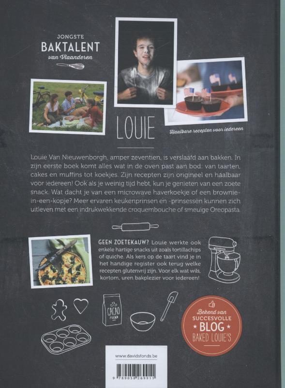 Achterkant van Baked Louie's