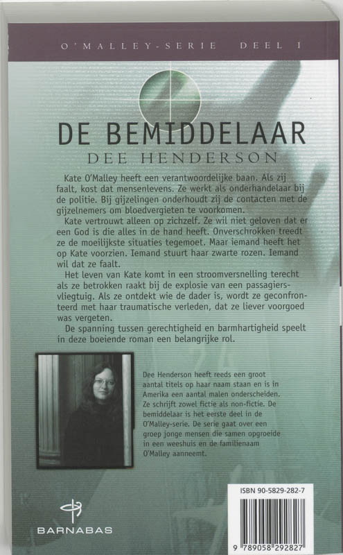 Achterkant van 1 De bemiddelaar
