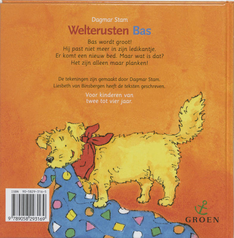 Achterkant van Welterusten Bas