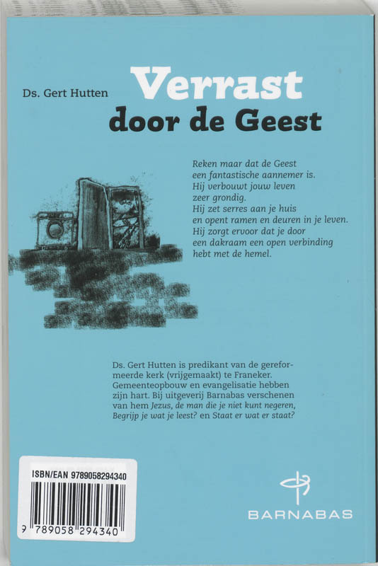 Achterkant van Verrast door de geest