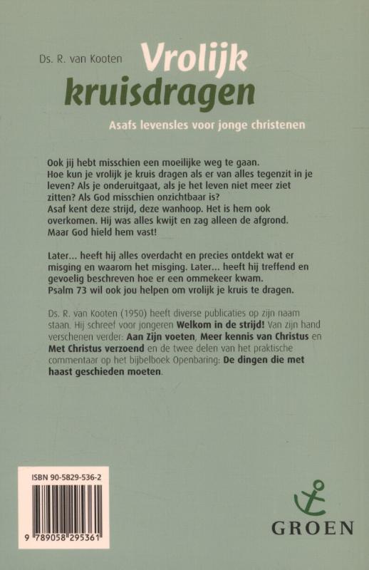 Achterkant van Vrolijk kruisdragen