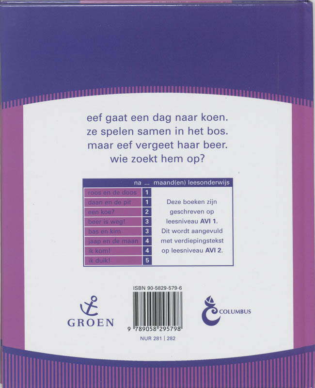 Achterkant van Beer is weg!