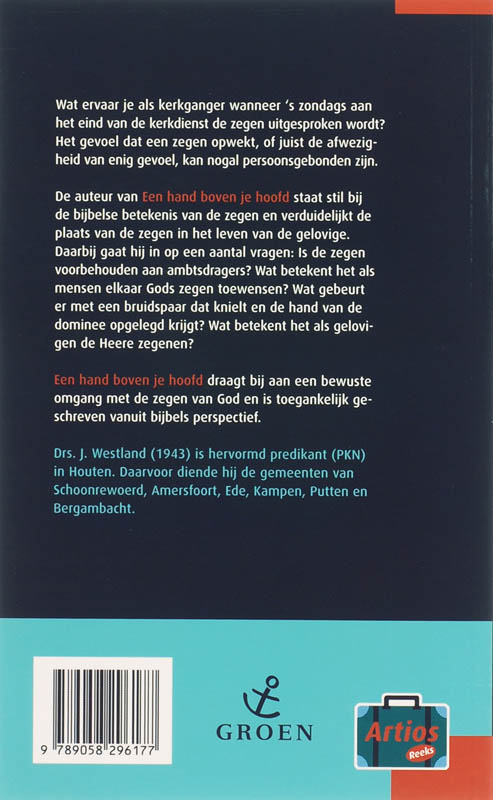Achterkant van Een hand boven je hoofd