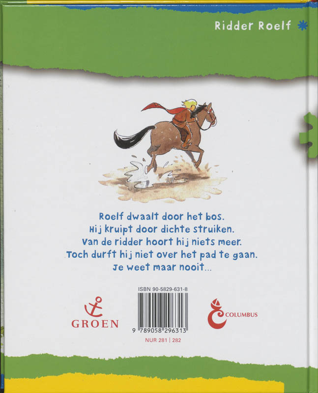 Achterkant van Ridder Roelf
