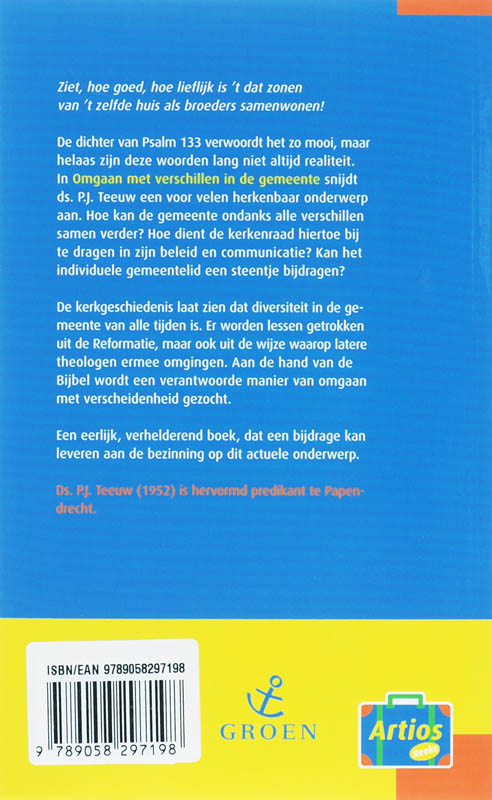 Achterkant van Omgaan met verschillen in de gemeente