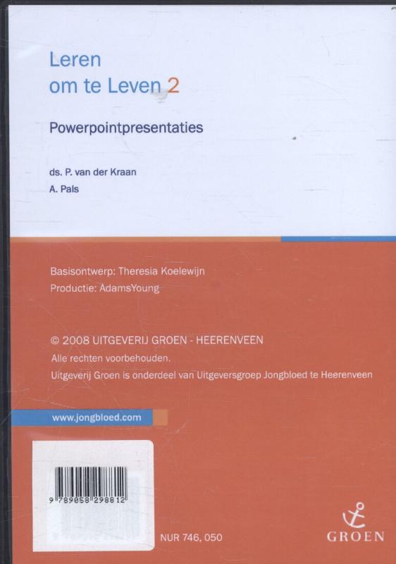 Achterkant van Powerpointpresentaties