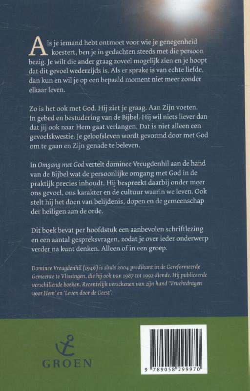 Achterkant van Omgang met God
