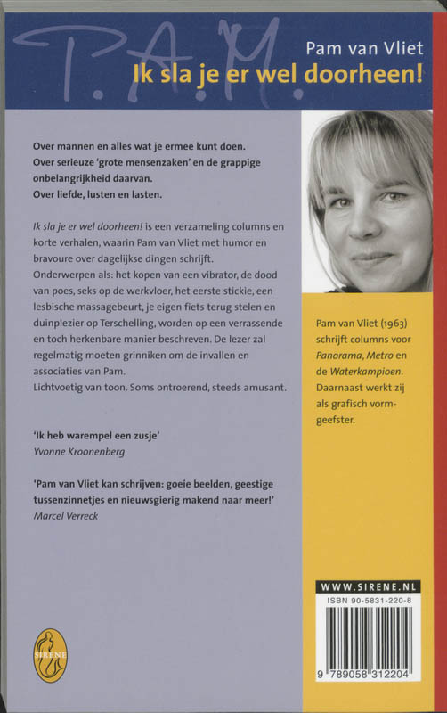 Achterkant van Ik sla je er wel doorheen!