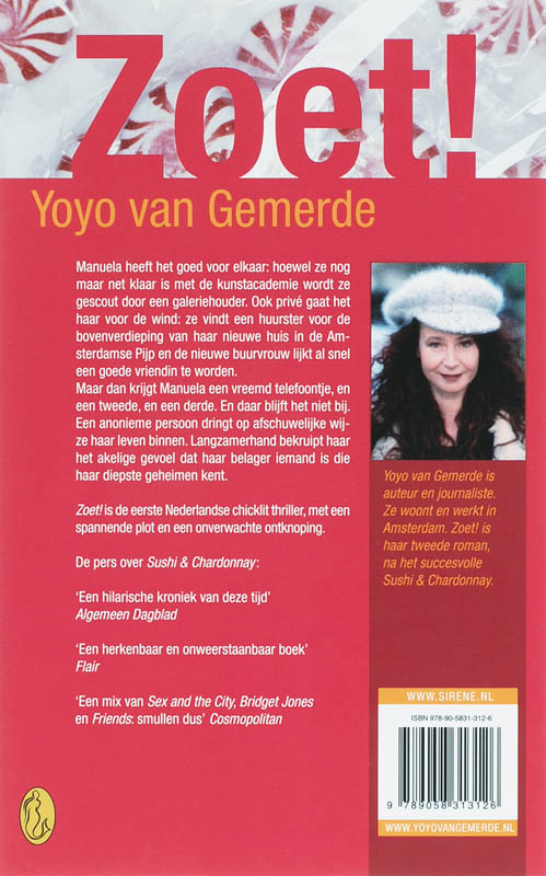 Achterkant van Zoet!