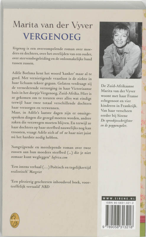 Achterkant van Vergenoeg