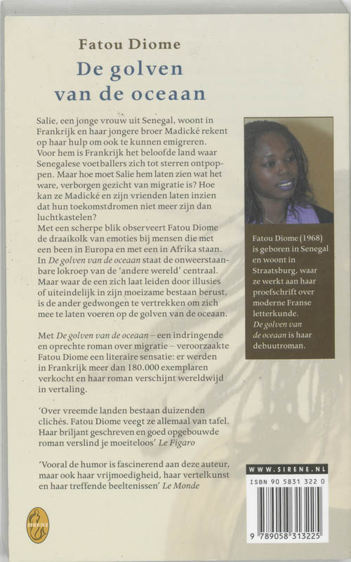 Achterkant van De golven van de oceaan