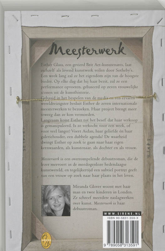 Achterkant van Meesterwerk