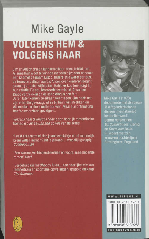 Achterkant van Volgens hem & volgens haar
