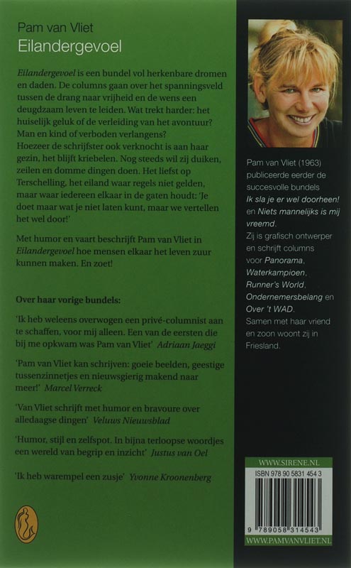 Achterkant van Eilandergevoel