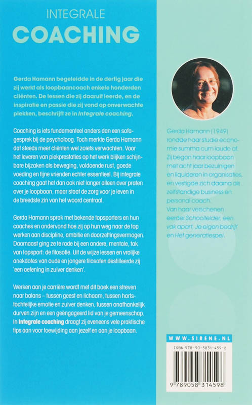 Achterkant van Integrale coaching
