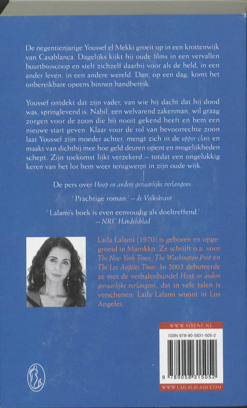 Achterkant van De geheime zoon