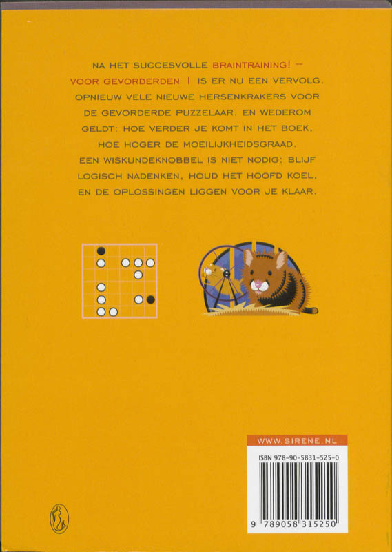 Achterkant van Voor gevorderden