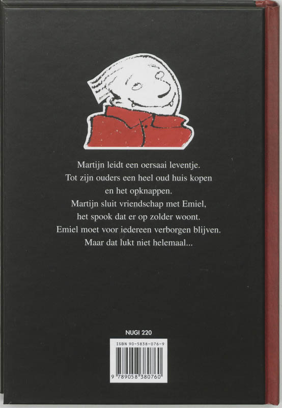 Achterkant van Emiel