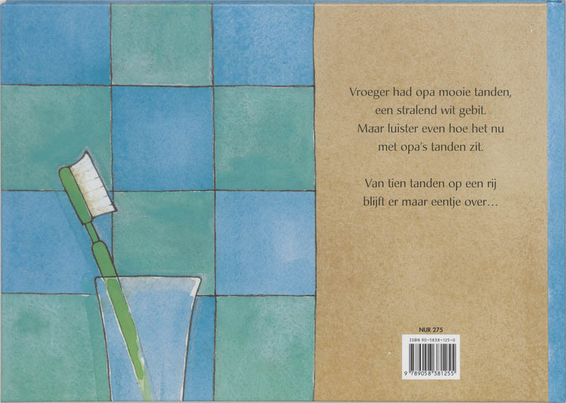 Achterkant van Opa