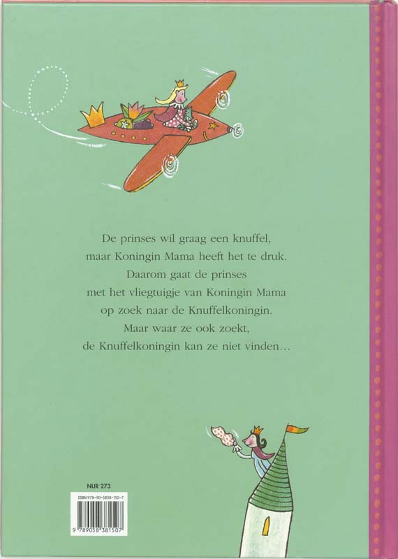 Achterkant van De Knuffelkoningin