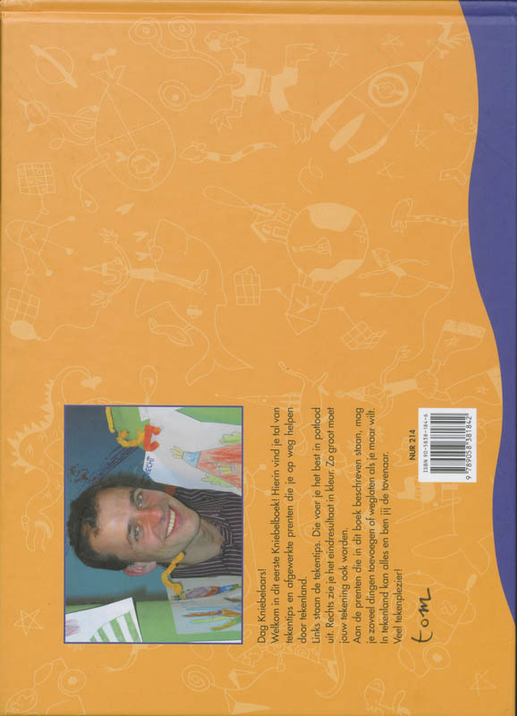 Achterkant van Kniebelboek