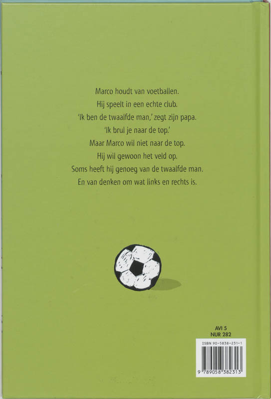 Achterkant van De twaalfde man