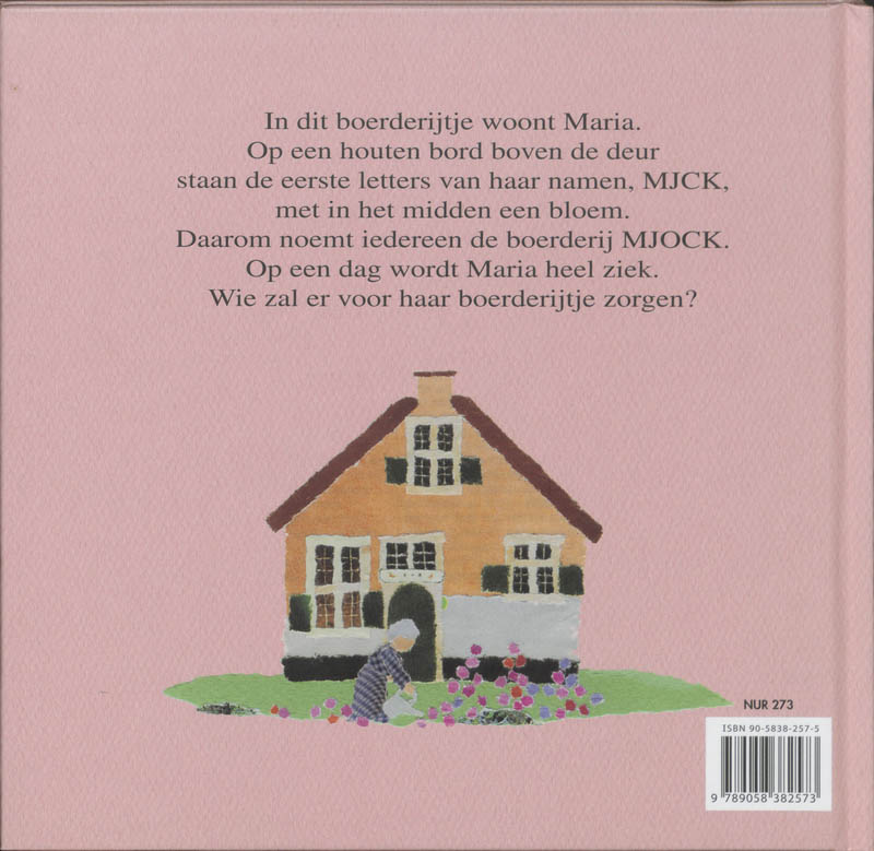Achterkant van Mjock