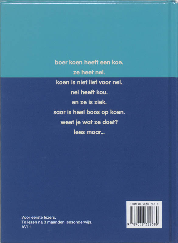 Achterkant van Saar en de koe