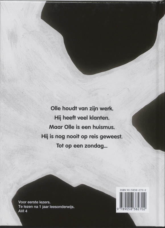 Achterkant van Olle