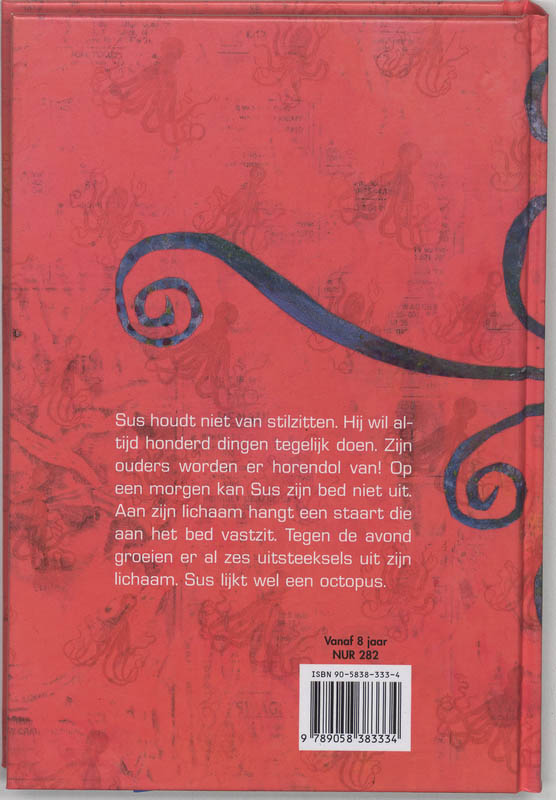 Achterkant van Sus Octopus