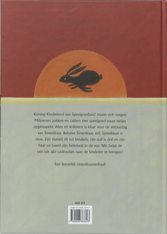 Achterkant van De Sinterkersthaas