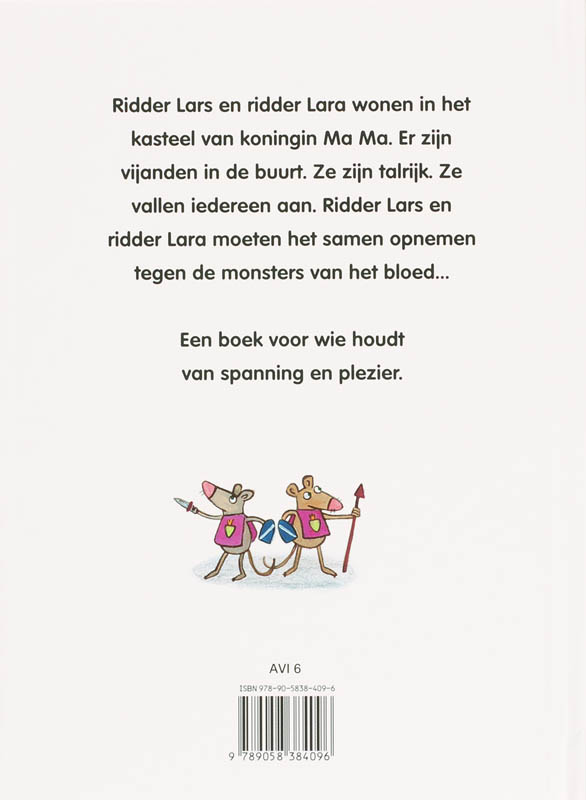 Achterkant van Monsters van het bloed
