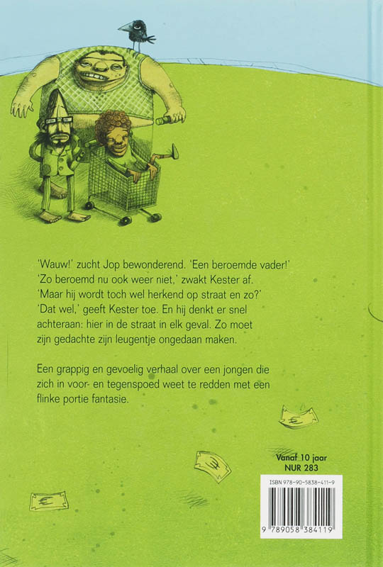 Achterkant van Soms zit het mee, soms zit het tegen