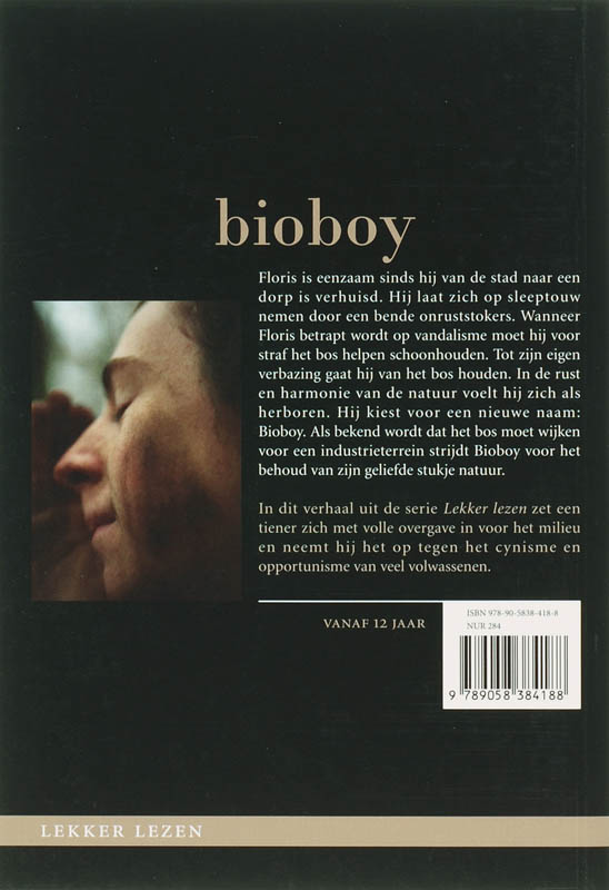Achterkant van Bioboy