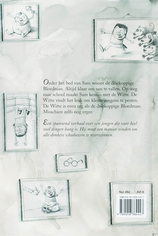 Achterkant van Meester van de schaduw