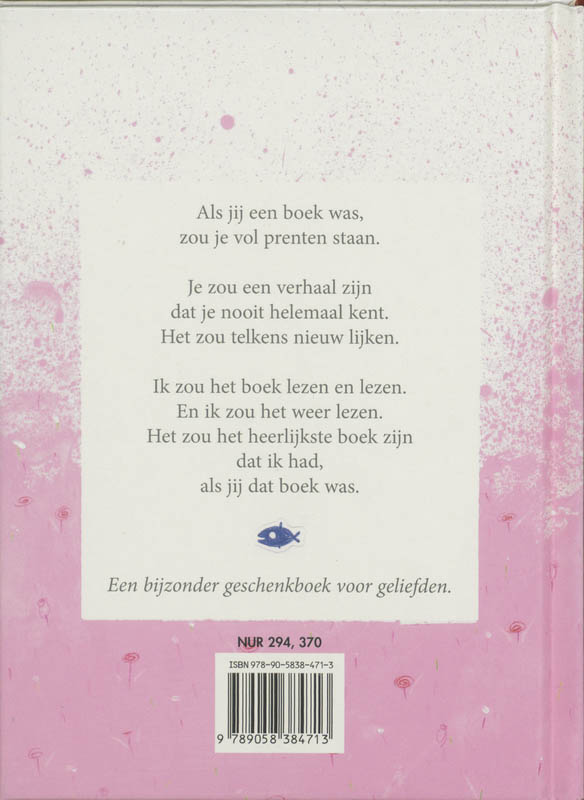 Achterkant van Als jij...