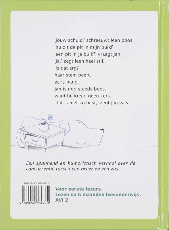 Achterkant van Leen is ziek